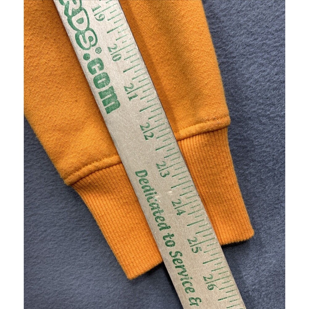 RSINE Mens Lost Soul Embroidered Sweatsuit Outfit Jogging Set Orange Large - Picture 14 of 16